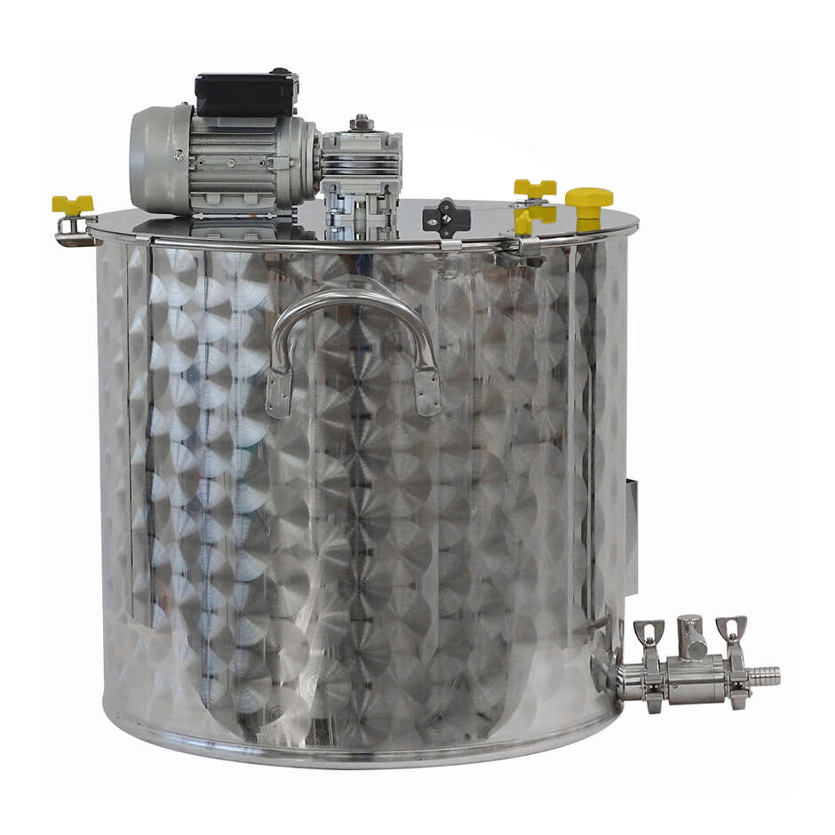 Olla motorizada 75 L de acero inoxidable con CLAMP  